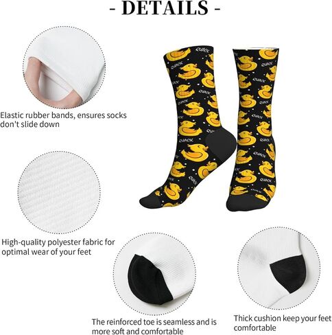 Leopard Print Athletic Crew Socks For Women Men Novelty Sports Socks in Kuwait