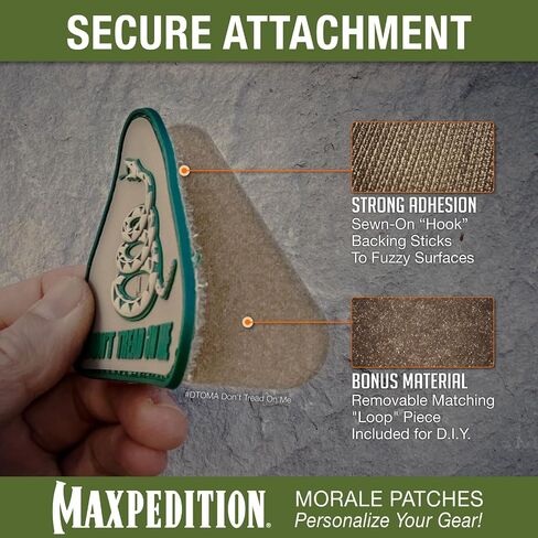 Maxpedition Gear Don't Tread on Me Patch in Saudi Arabia