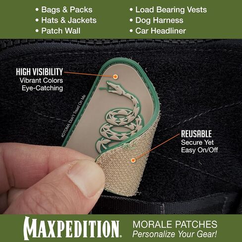 Maxpedition Gear Don't Tread on Me Patch in Saudi Arabia