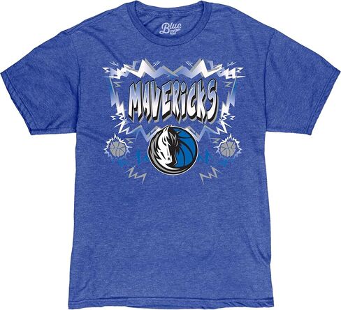 Blue 84 NBA Officially Licensed T-Shirt Heathered Team Color Basketball in Saudi Arabia