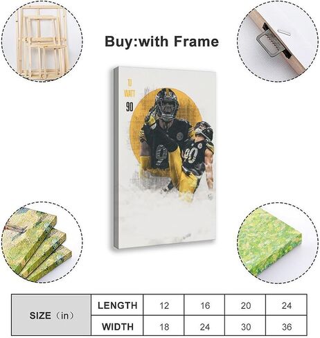 Sports Poster Brock Canvas Poster Unframe:12x18inch(30x45cm) in Saudi Arabia