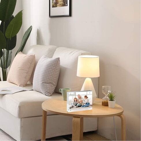 16 Pack 4×6 Acrylic Picture Frames, Magnetic Photo Frames for Desktop Display, Photo Display Frame Gifts for Home & Office (Transparent, 4''×6'') in Saudi Arabia