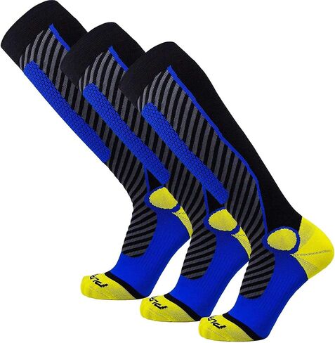 Wool Ski Socks Women, Men – Warm Merino Skiing, Snowboard Winter – Shin Padding in Saudi Arabia