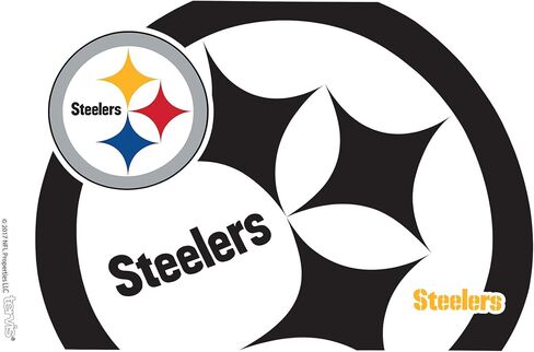 Tervis NFL Pittsburgh Steelers - Genuine Made in USA Double Walled Insulated Tumbler Travel Cup Keeps Drinks Cold & Hot, 16oz, Classic in Saudi Arabia
