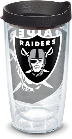 Tervis NFL Pittsburgh Steelers - Genuine Made in USA Double Walled Insulated Tumbler Travel Cup Keeps Drinks Cold & Hot, 16oz, Classic in Saudi Arabia