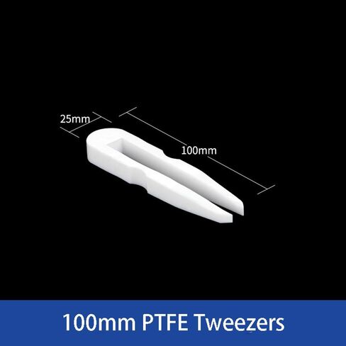 ملاقط أخذ العينات PTFE، ملاقط تفلون PTFE السميكة، مقاومة للأحماض القوية والقلويات، بطول 100 ~ 300 مم (100 مل) in Kuwait