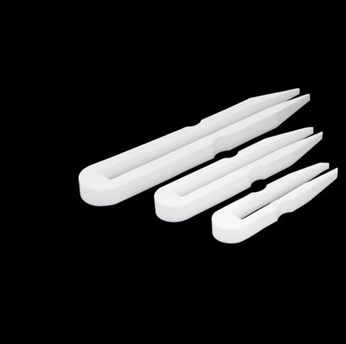 ملاقط أخذ العينات PTFE، ملاقط تفلون PTFE السميكة، مقاومة للأحماض القوية والقلويات، بطول 100 ~ 300 مم (100 مل) in Kuwait