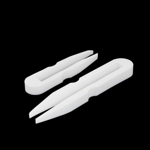 ملاقط أخذ العينات PTFE، ملاقط تفلون PTFE السميكة، مقاومة للأحماض القوية والقلويات، بطول 100 ~ 300 مم (100 مل) in Kuwait
