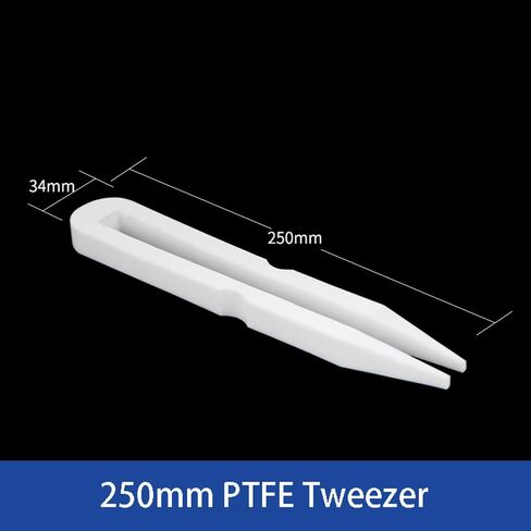 PTFE Sampling Tweezers, Thickened PTFE Teflon Tweezers, Resistant To Strong Acid And Alkali, 100~300mm Length (100ml) in Saudi Arabia