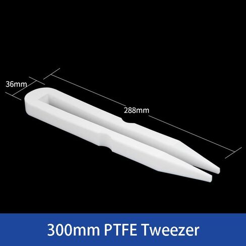 PTFE Sampling Tweezers, Thickened PTFE Teflon Tweezers, Resistant To Strong Acid And Alkali, 100~300mm Length (100ml) in Saudi Arabia