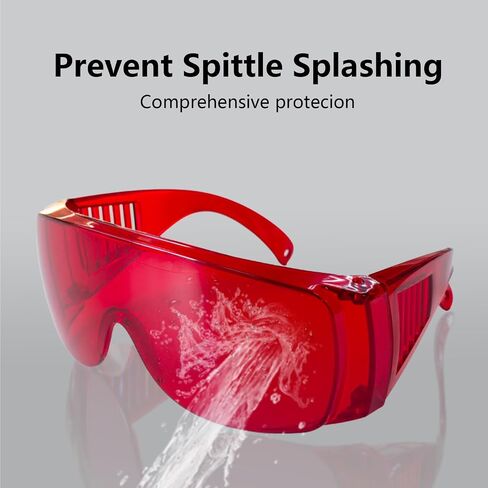 JING LEI Safety Glasses Anti Fog Goggles Vented Sides Shields Transparent PC Frame Spectacles for Lab Medical and Daily Use in Saudi Arabia