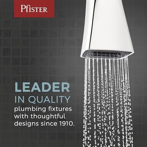 Pfister LG1435100 Pfirst Series 2-Handle 4 Inch Centerset Bathroom Faucet in Polished Chrome, Water-Efficient Model in Kuwait