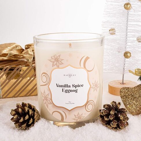Christmas Winter Candles and Jewelry Pendant Inside| Candy Cane Crush| Home Decor Gifts in Kuwait