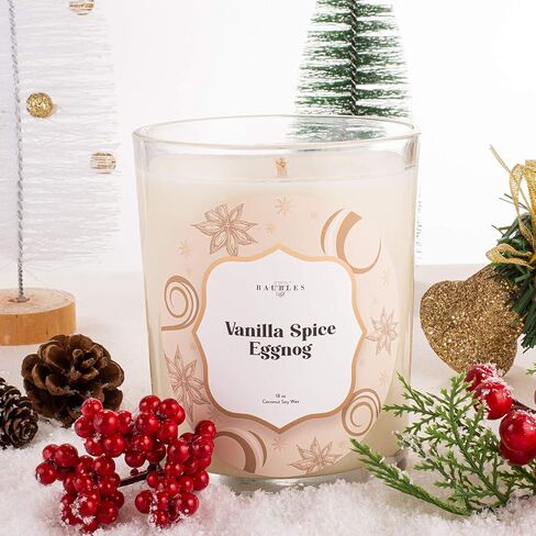 Christmas Winter Candles and Jewelry Pendant Inside| Candy Cane Crush| Home Decor Gifts in Kuwait