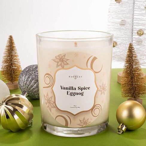 Christmas Winter Candles and Jewelry Pendant Inside| Candy Cane Crush| Home Decor Gifts in Kuwait