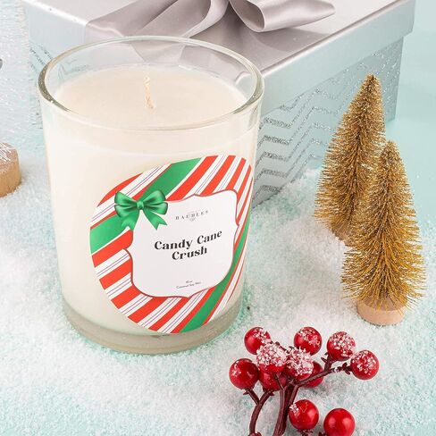Christmas Winter Candles and Jewelry Pendant Inside| Candy Cane Crush| Home Decor Gifts in Kuwait