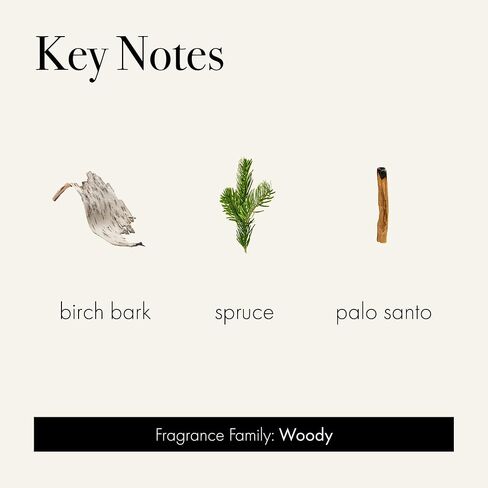 LAFCO New York 2024 Holiday Votive Candle, Woodland Spruce - 1.9 oz - 20-Hour Burn Time - Reusable, Decorative Glass Vessel - Made in The USA in Kuwait