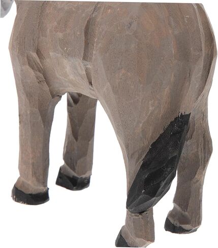 الحلي الخشبية حمار الحيوان حمار الديكورات حمار تمثال الخشب الحلي سطح المكتب حمار الديكور الحرف الخشبية نحت الخشب زخرفة الطاولة الزينة دليل العتيقة in Kuwait