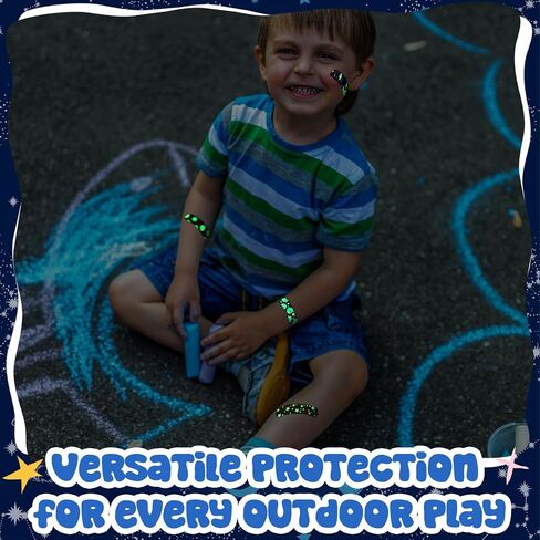100 Pcs Glow in The Dark Bandage for Kids Cute Breathable Waterproof Bandages for Girls Boys Children Toddlers Adhesive Flexible Bandages for Cuts, Scrapes, Wounds in Saudi Arabia