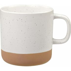 Unboxme Givenne 12oz Handcrafted Ceramic Coffee Mug – Speckled Gloss Finish with Nature-Baked Base – Microwave-Safe Artisanal Mug