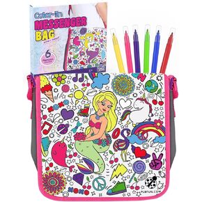 PURPLE LADYBUG Make Your Own Pom Pom Purse for Kids - Sewing Kit for Kids Ages 8-12 - Crafts for 10 Year Old Girls - Cool Stuff for Kids 10-12 - Fun 8 Year Old Girl Gifts, Christmas Gifts for Tweens