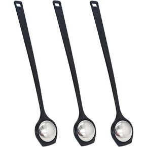 Ice Tapper 3 Pcs Ice Mallet,Stainless Steel Ice Tapper,Ice Picks,Ice Crusher,Mallet Tool for Cocktails,Kitchen Gadget,Stainless Steel Tapper (Black)