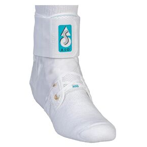 Med Spec ASO Ankle Stabilizer Orthosis, White, Large