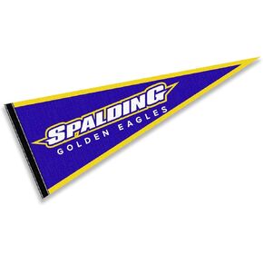 College Flags & Banners Co. Spalding Golden Eagles Pennant