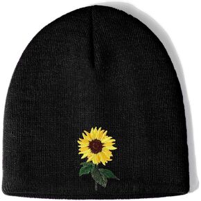 Sunflower Gifts Hat Beanie for Women Inspirational Encouragement Cheer Up Get Well Gifts for Women Friend Sister Stuff