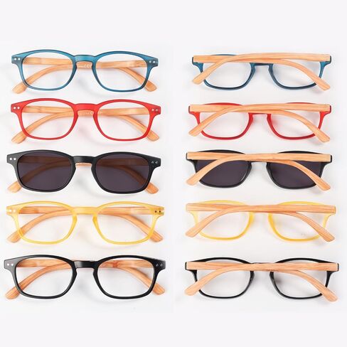 نظارات قراءة مكونة من 10 قطع من بلوليس للنساء والرجال in Kuwait