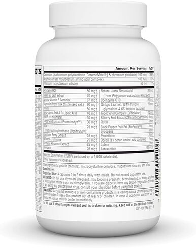 Source Naturals Life Force Multiple Daily Multivitamin High Potency Essential Vitamins, Minerals, Antioxidants & Nutrients - Energy & Immune Boost - 120 Capsules in Kuwait