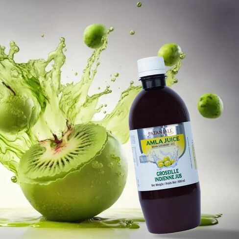 Patanjali Amla Juice, 1Liter / 33.82 fl oz in Saudi Arabia