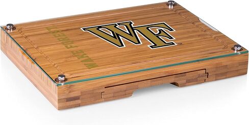 PICNIC TIME - NCAA Concerto Glass Top Cheese Cutting Board & Tools Set in Kuwait