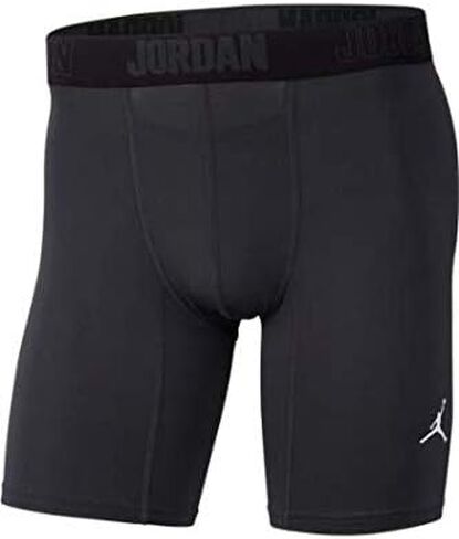 شورت ضغط Nike Jordan للرجال مقاس 6 بوصات بشعار Jumpman (أنثراسايت، X-Large) in Saudi Arabia