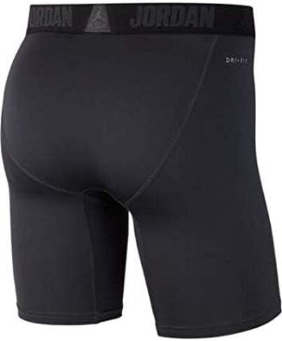 شورت ضغط Nike Jordan للرجال مقاس 6 بوصات بشعار Jumpman (أنثراسايت، X-Large) in Saudi Arabia