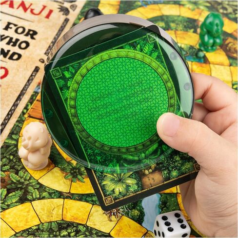 سبين ماستر لعبة جومانجي الفاخرة، نسخة الكترونية غامرة من لعبة لوحية فيلم المغامرات الكلاسيكية، مع اضواء واصوات للاطفال والكبار من سن 8 سنوات فما فوق، 6061778، العاب سبين ماستر in Kuwait