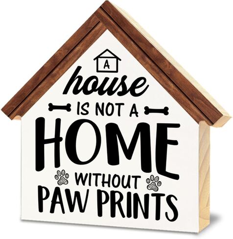 Farmhouse Home Wood Block Sign Home Decor Funny House Shaped Home Wooden Sign Desk Shelf Table Decor in Saudi Arabia