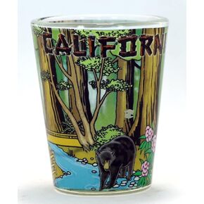 California RedWoods Scene Shot Glass