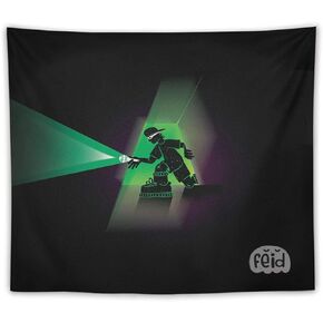 KDRFGTE Feid More No Le Temas A La Oscuridad Album Cover Music Tapestry Wall Hanging Home Decorations for Living Room Bedroom Dorm Decor (60 x 40 in)
