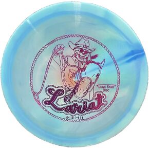 Lone Star Disc Alpha Lariat | Stable Disc Golf Fairway Driver | Durable & Smooth Premium Plastic | Good Straight Flight for Wooded Fairways | Colors May Vary
