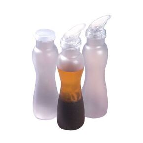 G.E.T. SDB-32-PC-2 Clear 12 pc. Set – 2 32 oz. Salad Dressing Bottles, Break Resistant Dishwasher Safe Polycarbonate Salad Dressing Bottles Collection (Pack of 4)
