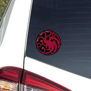 Game of Thrones Targaryen Sigil Decal Premium 4" Die Cut Vinyl Sticker Decal for Cars Trucks Auto Windows