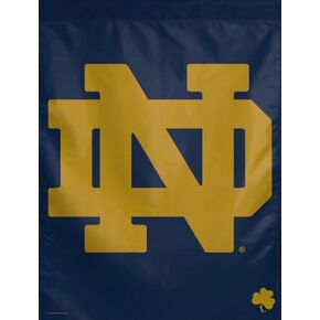 WinCraft NCAA Notre Dame 20760014 Vertical Flag, Small, Black