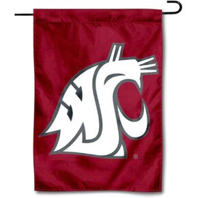 Washington State Cougars Garden Flag Yard Banner