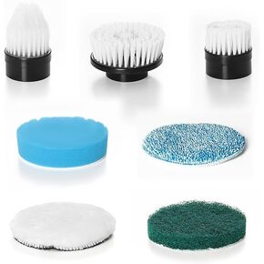 Electric Spin Scrubber 7Pcs Brush Heads (7 in 1)
