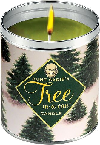 Aunt Sadie's 1100 Snowy Candle, Famous Pine, Tree-in-a-Can, 4 by 3.25-inches in Saudi Arabia