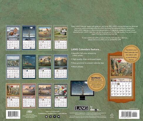 LANG Meadowland 2025 Wall Calendar (25991001931) in Saudi Arabia