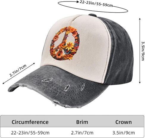 Sunflower Butterfly Baseball Cap Golf Dad Hat Adjustable Original Classic Low Profile Cotton Hat Men Women in Saudi Arabia