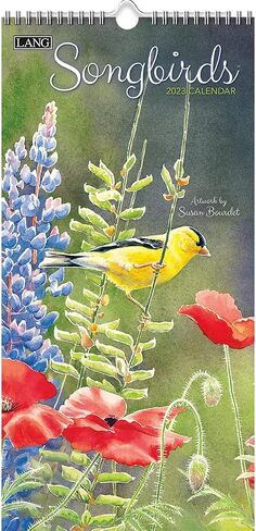 تقويم الحائط العمودي LANG Songbirds™ 2025 (25991079122) in Saudi Arabia