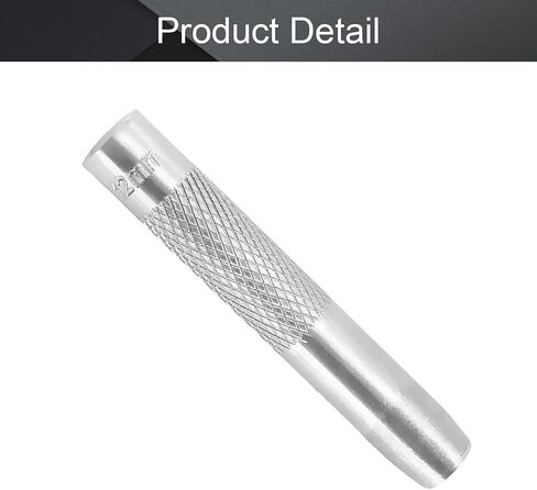 Utoolmart 12mm Round Hollow Punch Leather Craft Punch Tool, Round Carbon Steel Leather Craft Hollow Hole Punch Cutter, 1 Pcs in Saudi Arabia